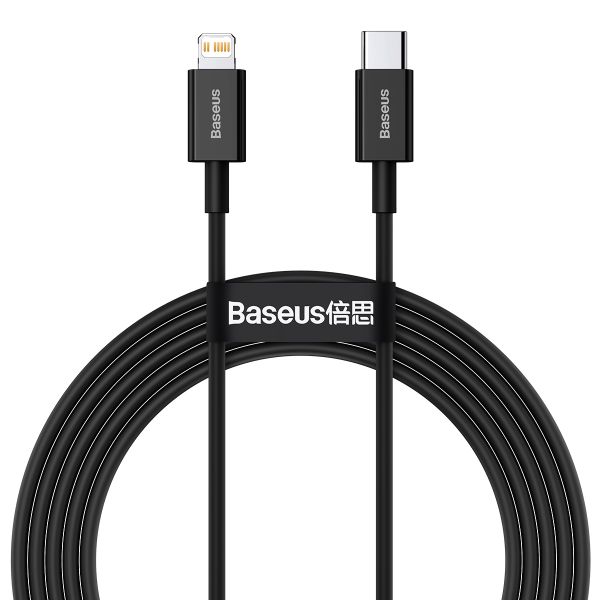 Baseus Superior Series Type-C to Lightning PD 20W Fast Charging Data Cable 2m