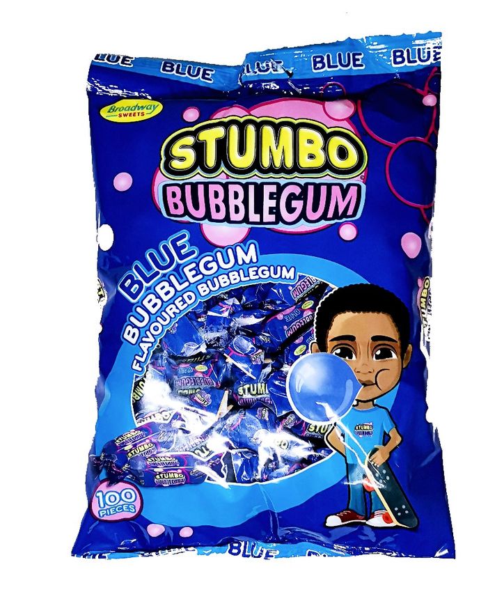 Stumbo Bubblegum - Blue Bubblegum Flavour - 100s | Buy Online In South ...