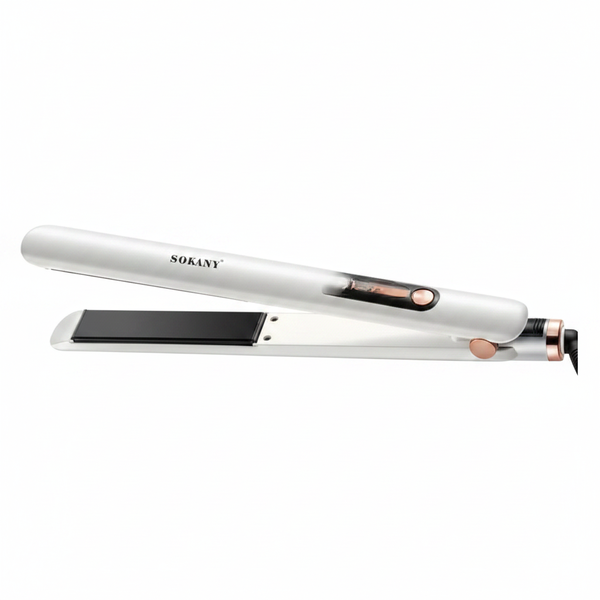 Sokany Ceramic Hair Straightener with Quick Heat-Up and 2 Settings