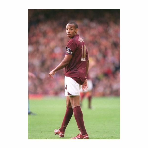 Thierry Henry In Action Poster - A1
