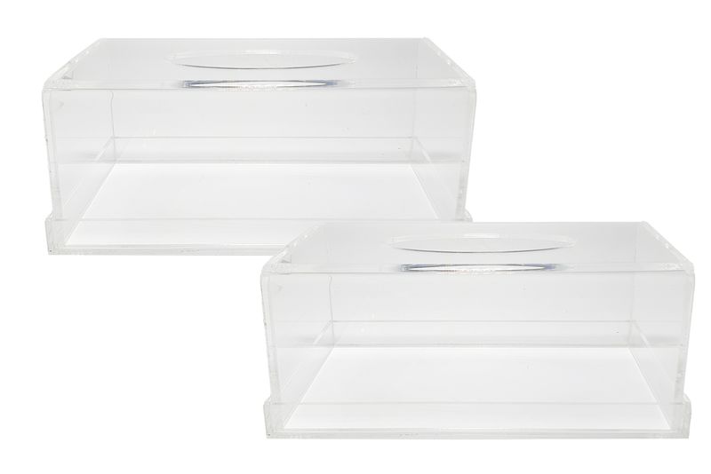 Acrylic Tissue Box Set (2Pc image