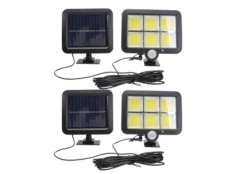 Yas-2pack Solar Lamp Outdoor Light
