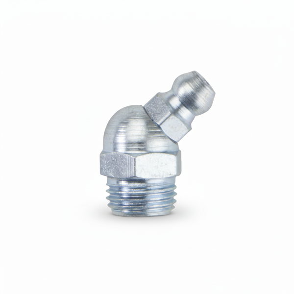 Groz 8mm x 1mm Grease Nipple Set - 45 Degree Angle - 5 ~Pieces