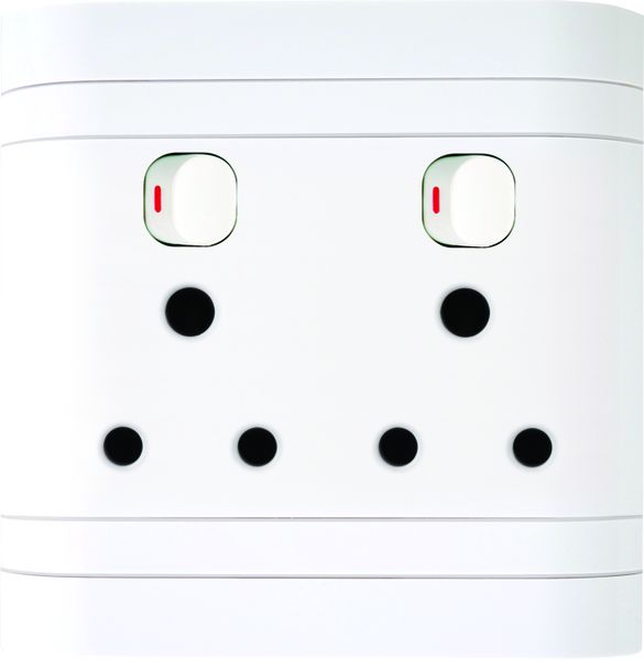 LESCO, Double Plug 4x4 Socket