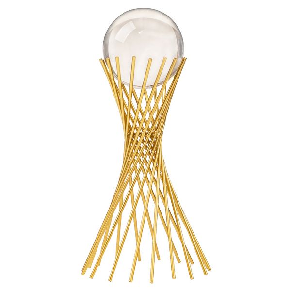 Modern Luxury Crystal Ball On Gold Pedestal BJ262-04/03
