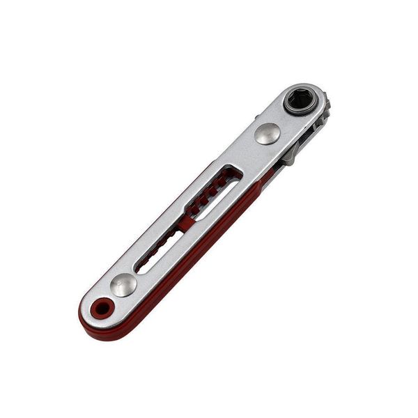 Tool DIY Mini Ratchet Wrench Bidirectional Screwdriver Elbow Head (10.3cm)