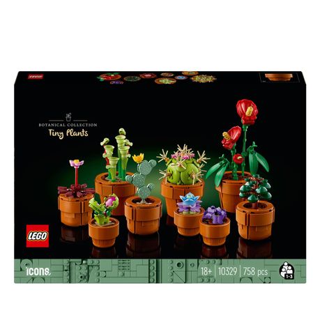 LEGO® Botanicals Tiny Plants 10329 Building Blocks Toy Set; Flowers Botanical Collection (758 Pieces) | Shop Today. Get it Tomorrow! | takealot.com