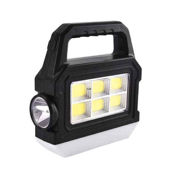 Rechargeable Solar Powered Portable COB Light