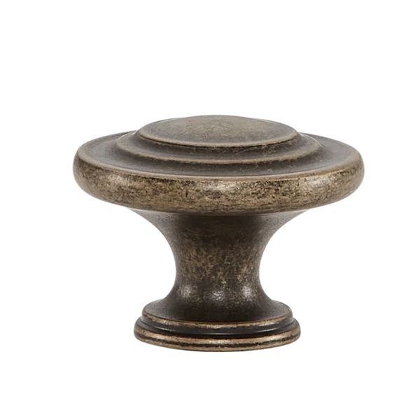 Fit Antique Brass Bastion Door Knob - 33mm