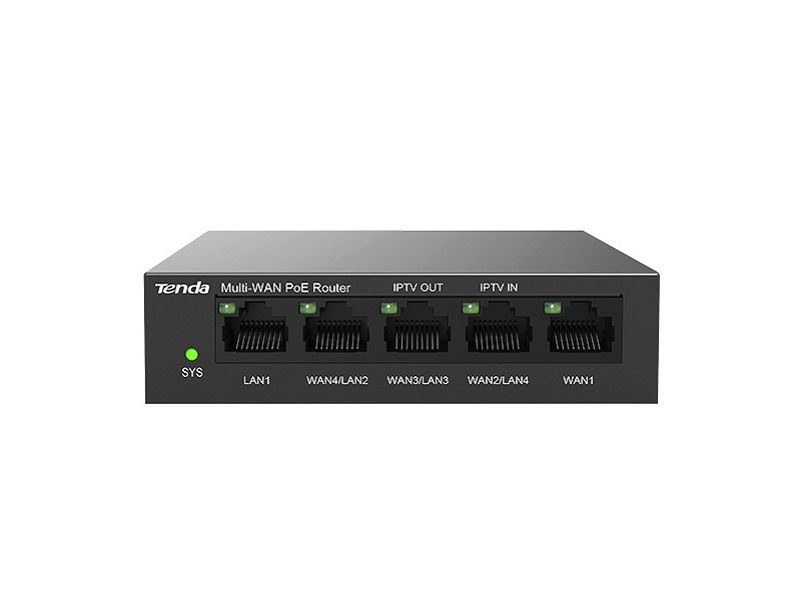 TENDA 5 Port Gigabit Ethernet PoE Router(TE-G0-5G-POE)