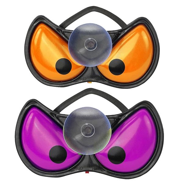 Spooky Halloween Light-Up Flashing Evil Eyes (2 Piece)