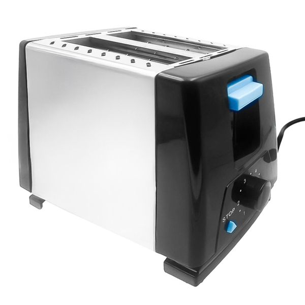 Easy-Clean 2 Slice Toaster with 6 Browning Levels &amp; Pop-Up Feature