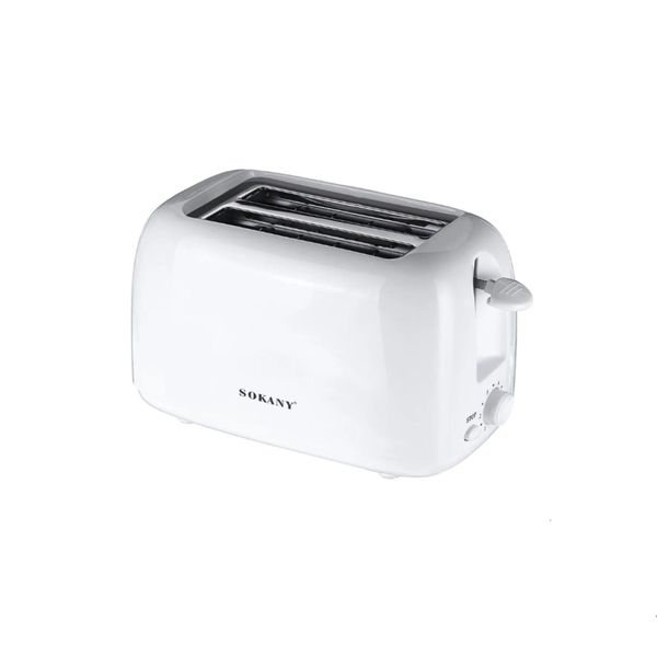 White Sokany Toaster