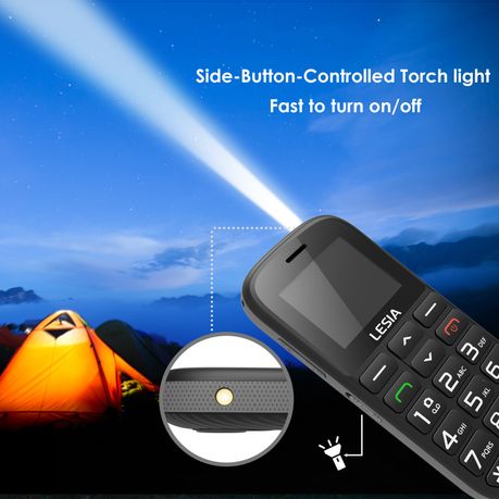 LESIA Big Button Mobile Phone for The Elderly Dual SIM Smart Senior Phone, Shop Today. Get it Tomorrow!