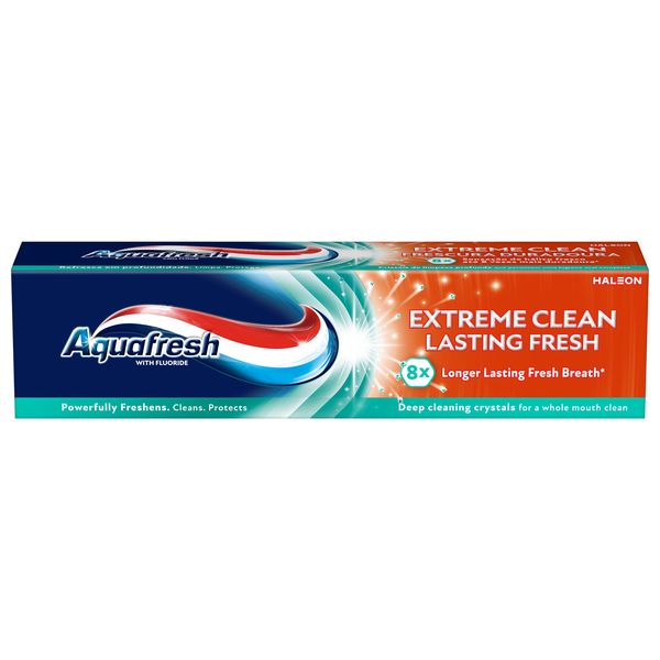 Aquafresh Extreme Clean Lasting Fresh Toothpaste 75ml