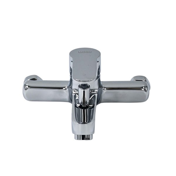 Lusso Savio Bath Mixer Wall Type - Chrome (210 x 150 x 110mm)