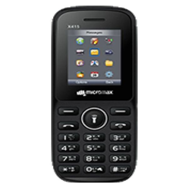 Micromax X415 Dual Sim - Black
