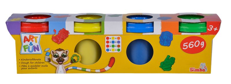 Art &amp; Fun Soft Dough 4 Pack