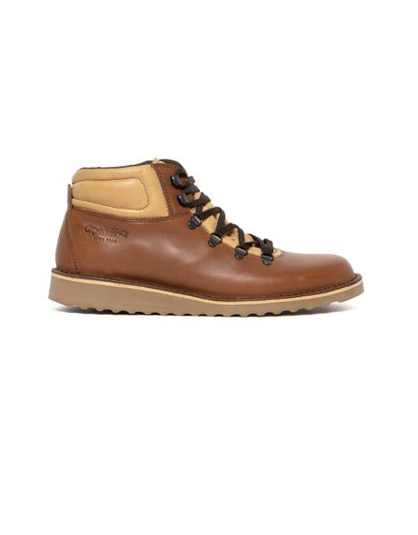 Grasshoppers Leather Andrew Casual Tan Lace Up Boots