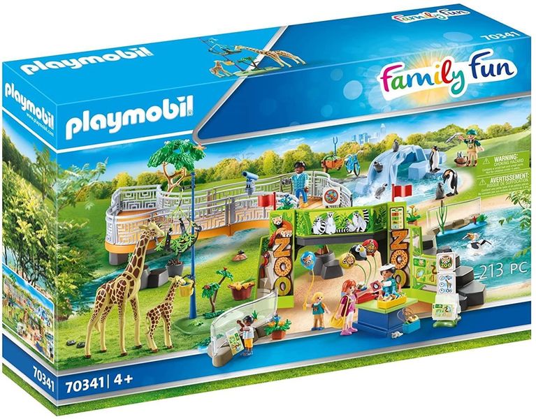 PlayMobil-Large City Zoo Playset-231Pieces