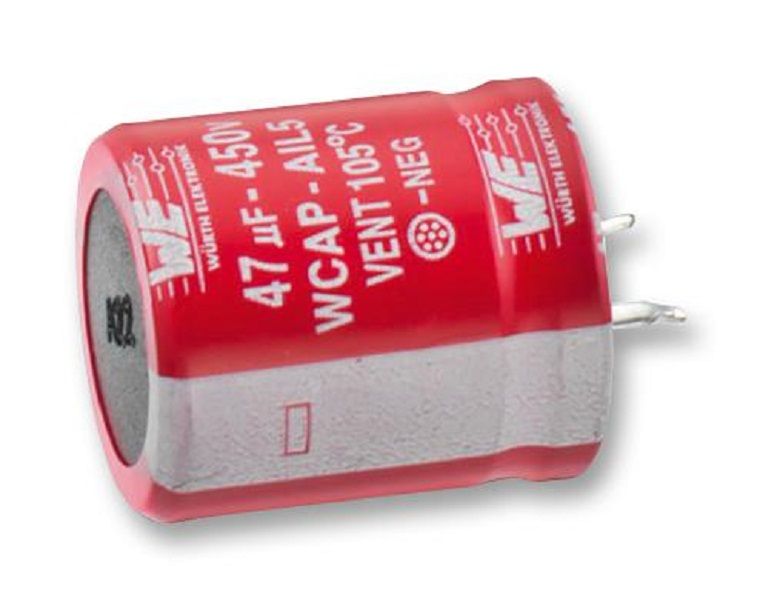 Wurth Elektronik (861111483001) Electrolytic Capacitor, Snap-in, 33 µF