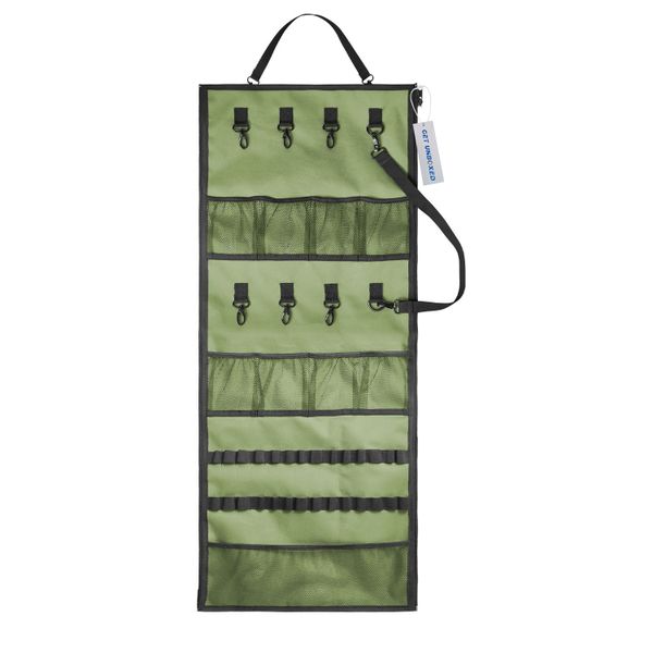 GET UNBOXED Large Size Camping Hanging Organizer Hanging Storage Bag