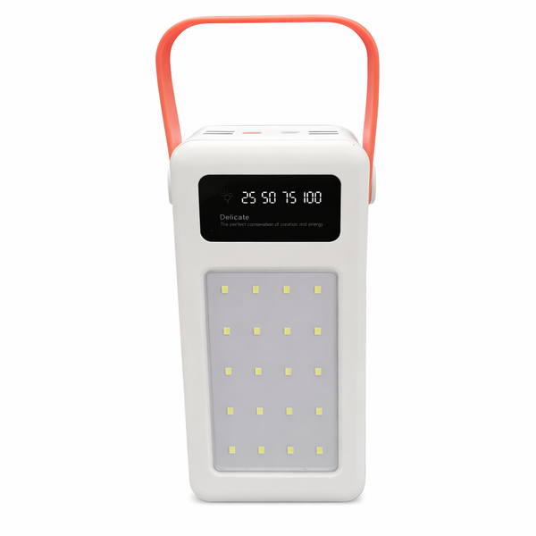 Portable Power Bank with LED Light