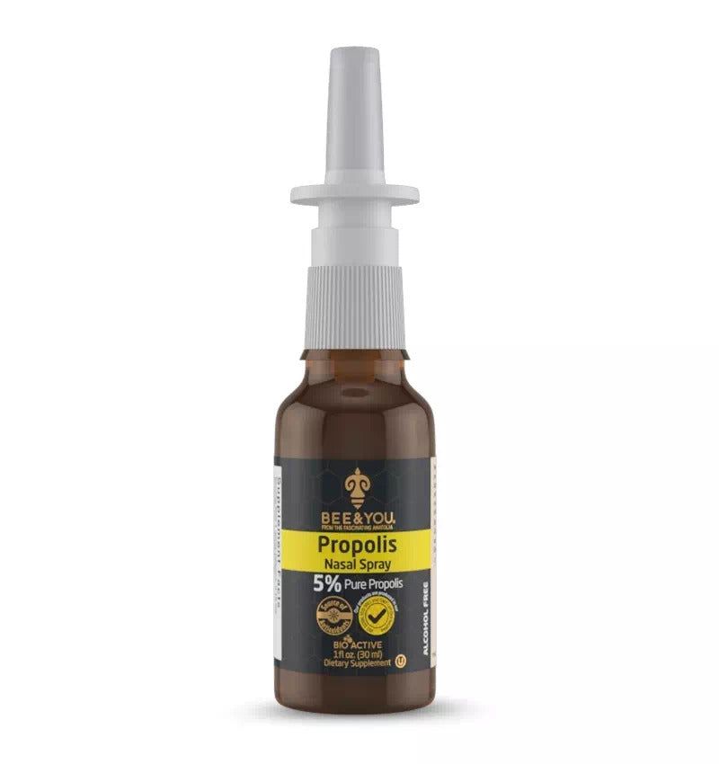 BEE&YOU 100 Natural Propolis Nasal Spray 30ml Breathe Easy/ Alcohol Free Shop Today. Get it