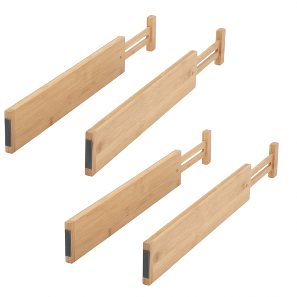 Bamboo Drawer Organisers