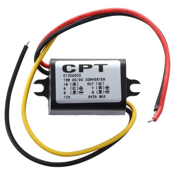 12V to 6V DC-DC Buck Converter Module Power Voltage Regulator
