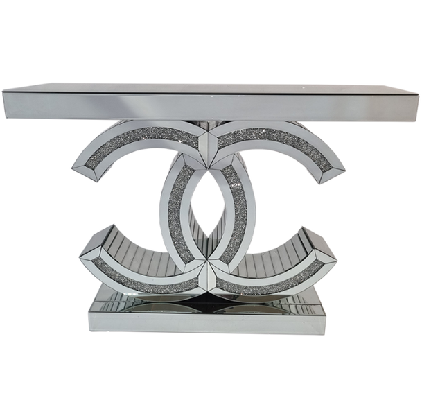 Centaur Glass Mirror Console