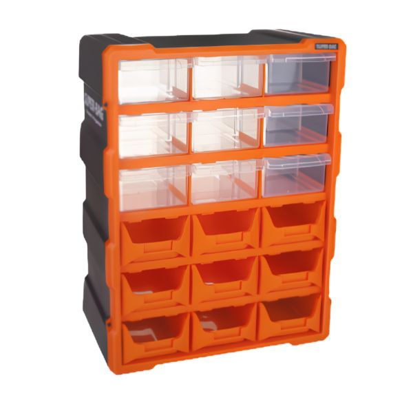 Super Bag 18-Drawer Tool Organiser &amp; Small Parts Storage Cabinet