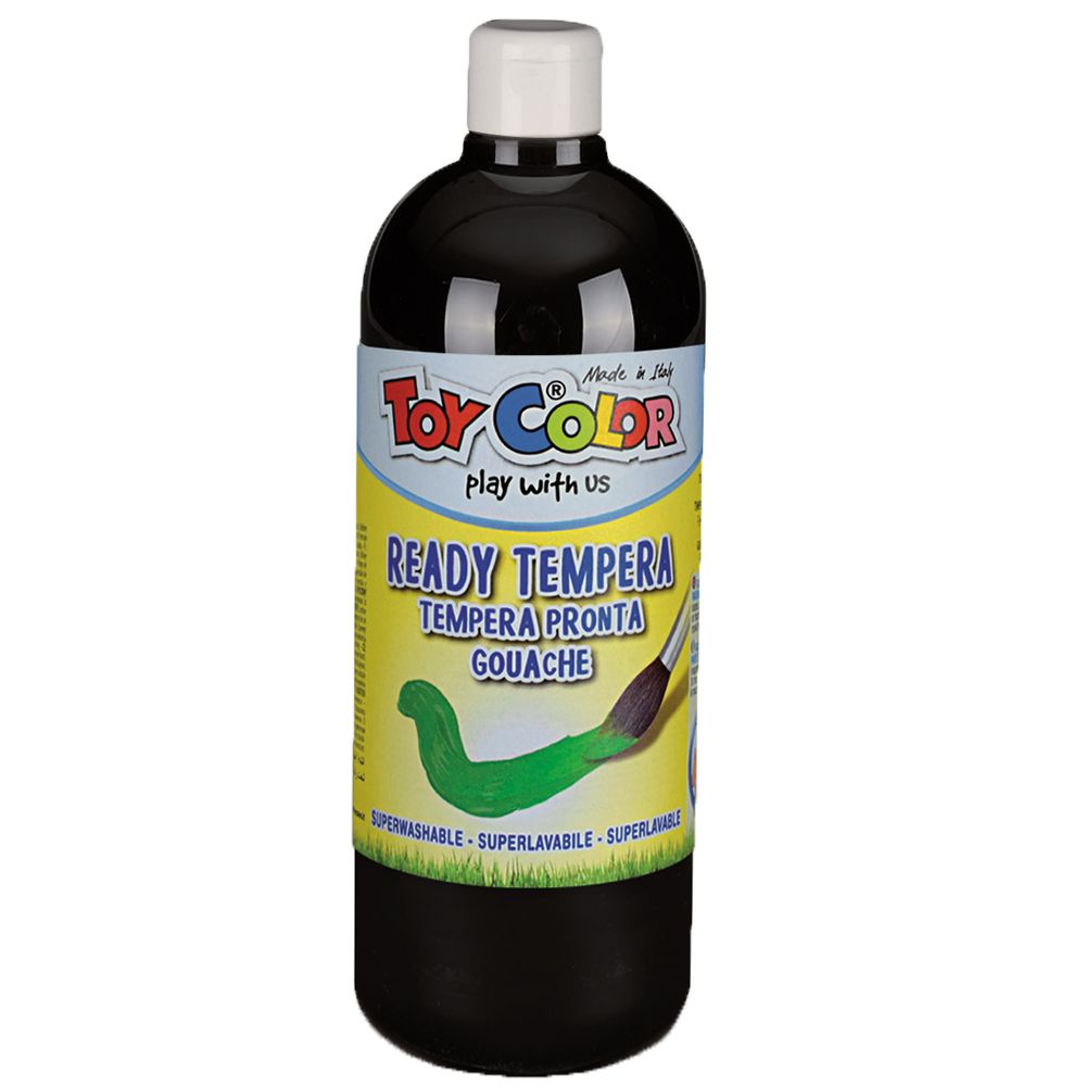 Toy Color Superwashable Tempera Paint: Black - 1000ml | Shop Today. Get ...
