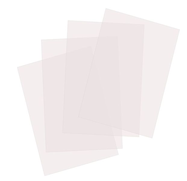 A3 Blank Stencil plastic sheets (Mylar) .250 mm x 5