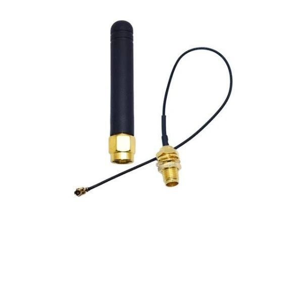 HKD Mini GSM Antenna with SMA Connector & Cable | GPRS TCP/IP for SIM800L