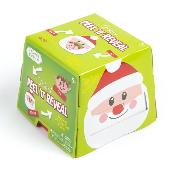 Christmas 2-In-1 Peel And Reveal - 3 Asst - Parent