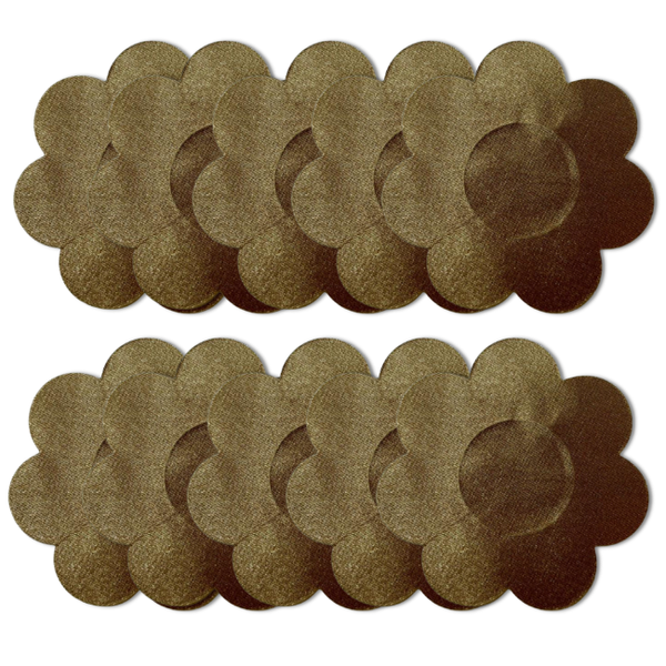 Up-Tape Caramel Bloom - Ultra Thin Nipple Pastie Set (5 Pairs)