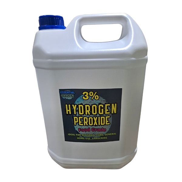 Hydrogen Peroxide| Food Grade| 3%|5LT
