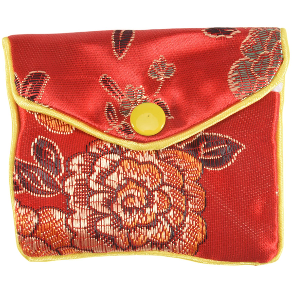 12-Piece Jewelry Silk Purse Bag Brocade Embroidery Bag Gift Bag