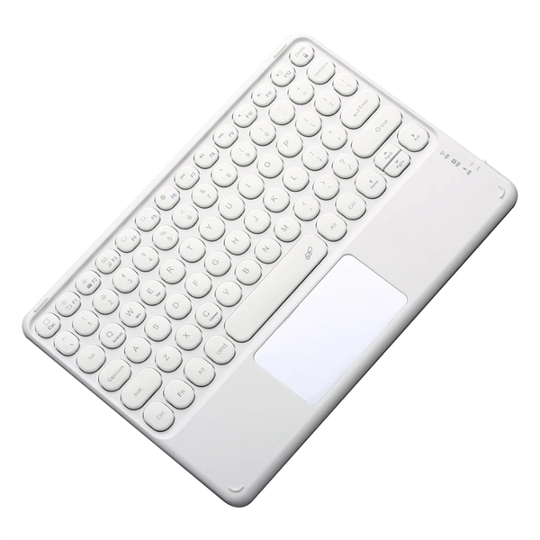 Wireless Bluetooth Keyboard for Pad PC Tablet White