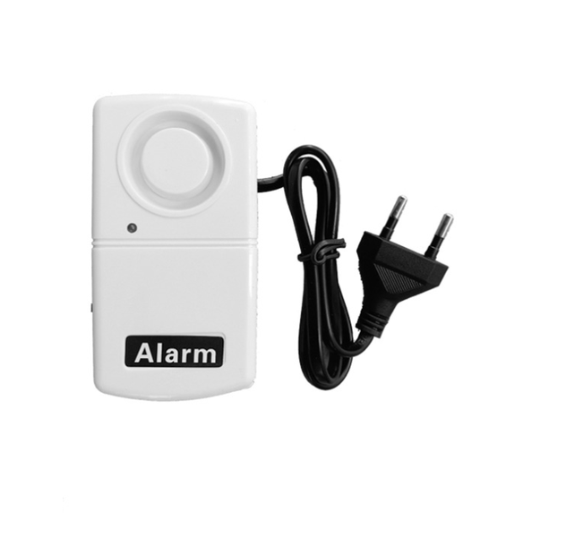Power Failure Sensor Alarm, 175V-265V, Black/White