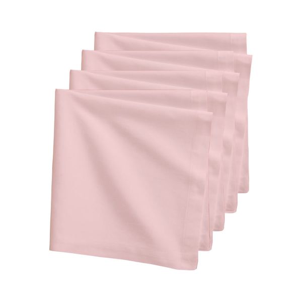 Pappa Joe - Cloth Serviettes / Napkins - Light Pink