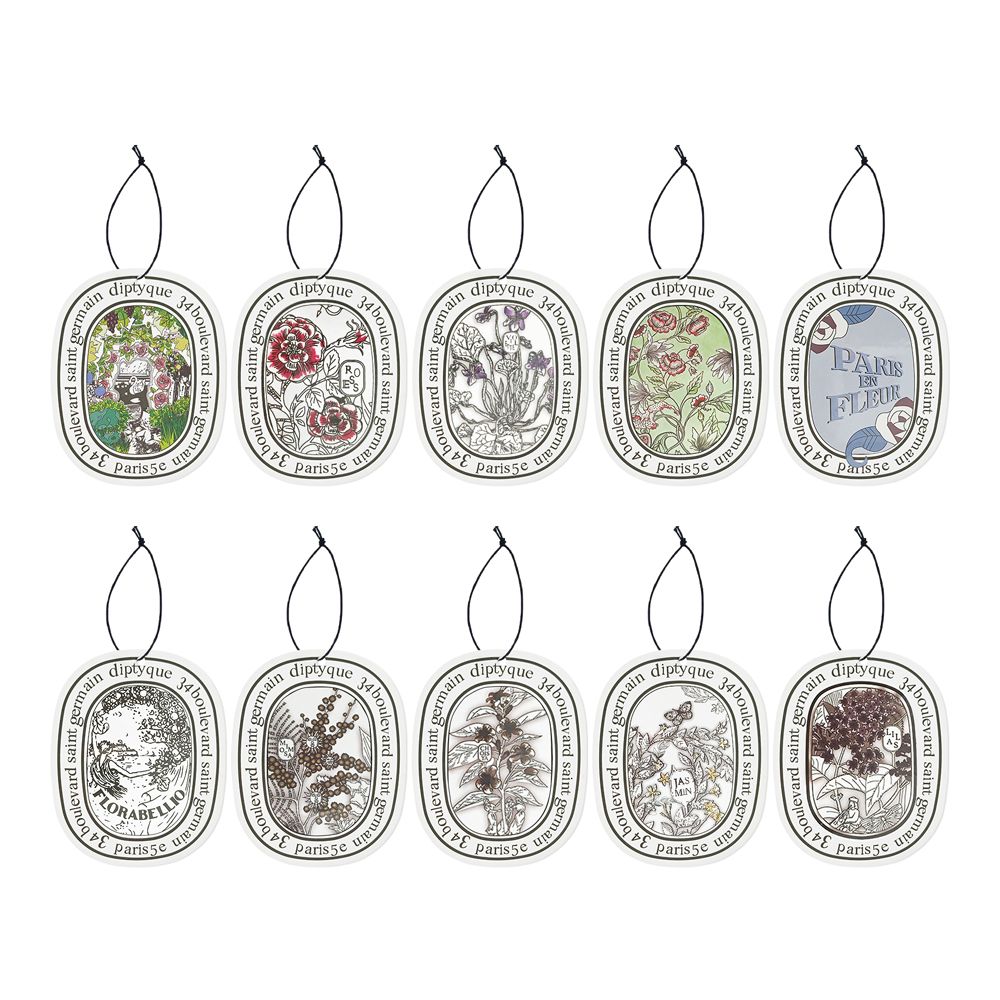 10Piece Hanging Car AirCon Freshener Packets Hanging Car Air