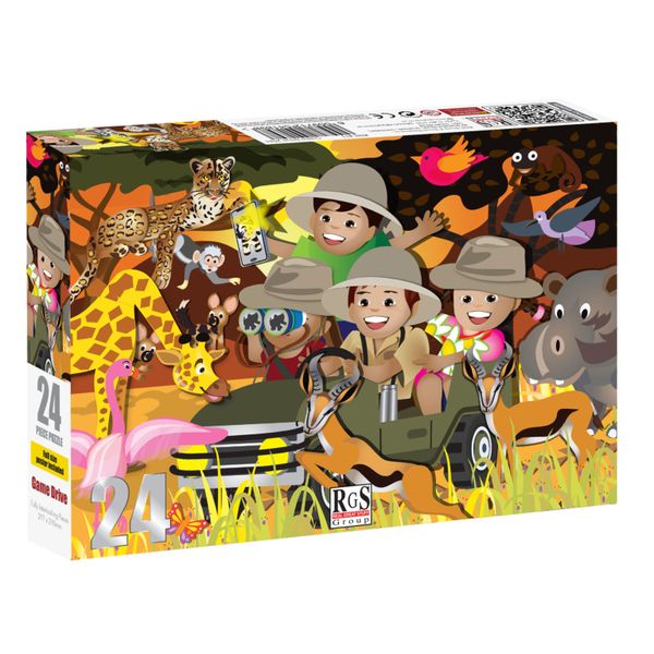 RGS Group Game Drive 24 Piece Jigsaw Puzzle
