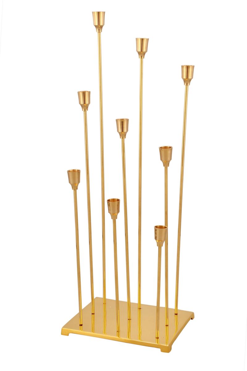 9 Candle Holders on Rectangular Base Shop Today. Get it Tomorrow