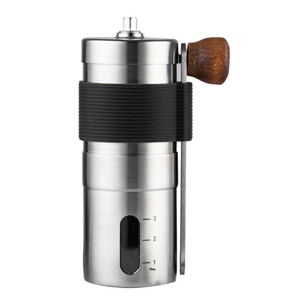 Manual Coffee Grinder Adjustable Particles Size Stainless Steel Grinder
