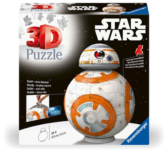Ravensburger 3D Puz at Star Wars Bb8 - 99 Piece