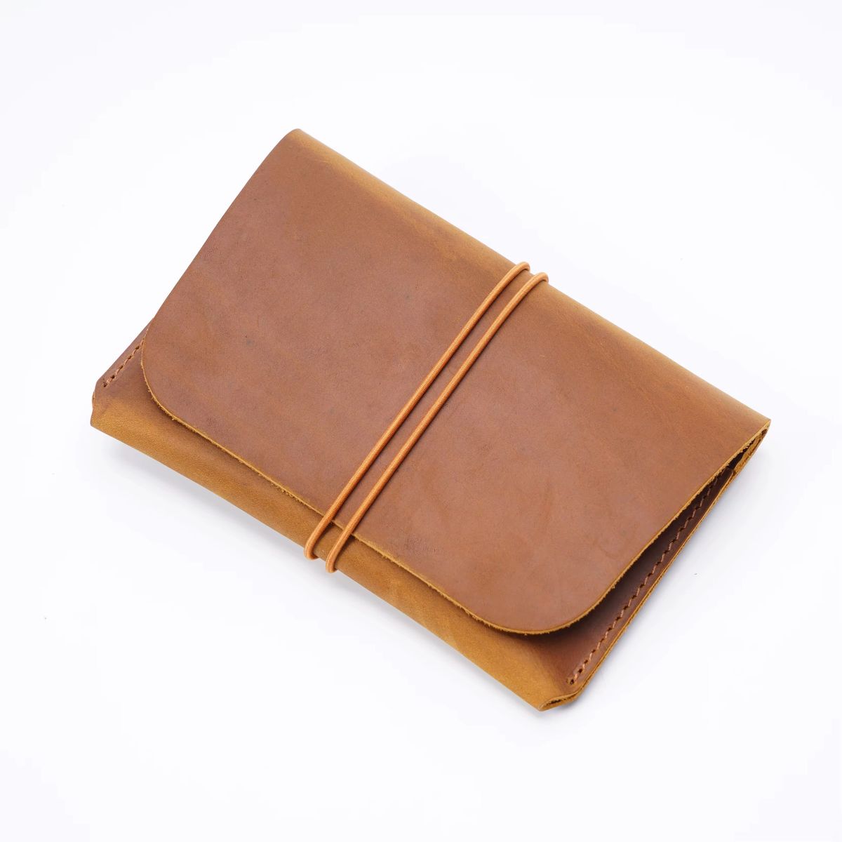 Long Leather Travel Wallet for Men & Women - Full Grain Crazy Horse Cowhide