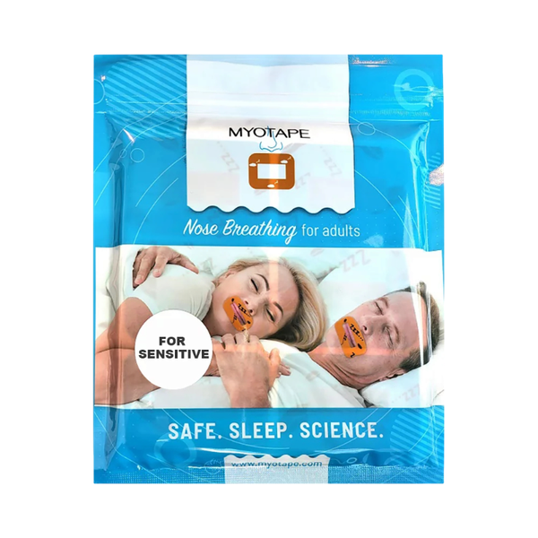 Myotape Sensitive Adult Anti-Snoring &amp; Breathing Sleeping Tape - 90 Pack