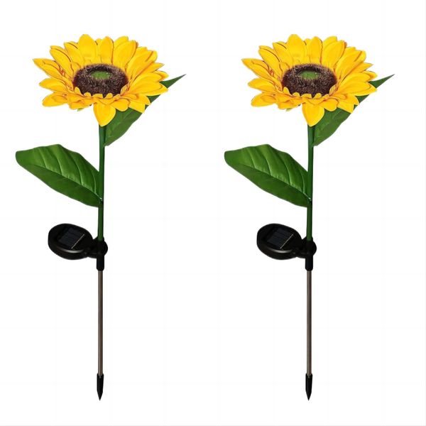 Bright Sunflower Shape Solar LED Lights